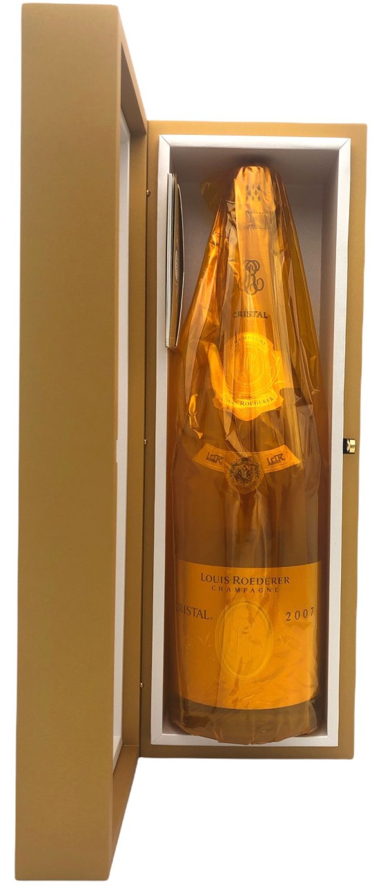 Champagne Louis Roederer Roederer Cristal Brut 1,5l Magnum 2007 einzeln in Premium-Geschenkpackung