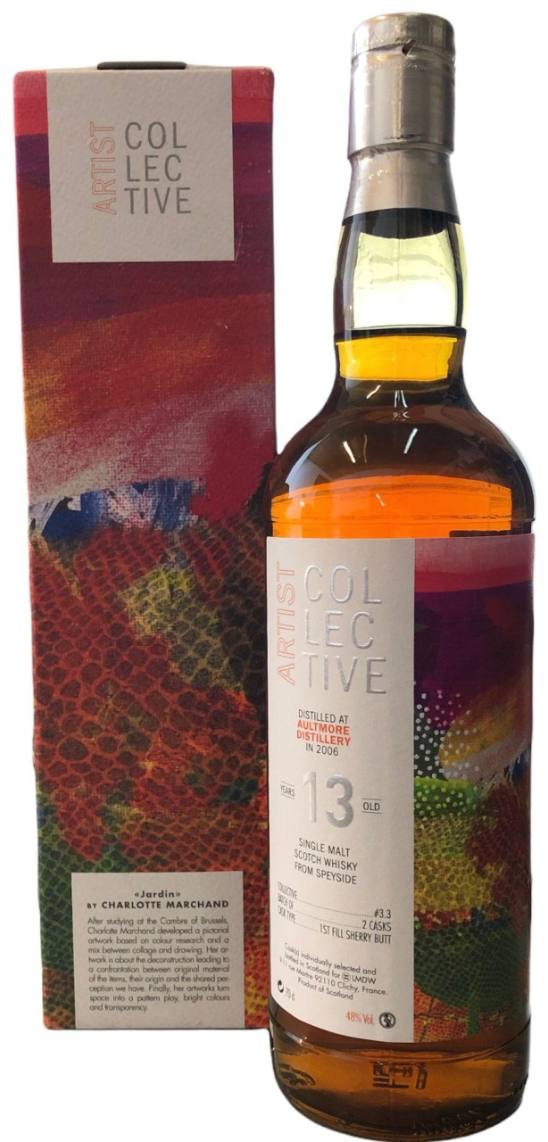 Artist Collective Aultmore 13 Years 2009 Single Malt Whisky