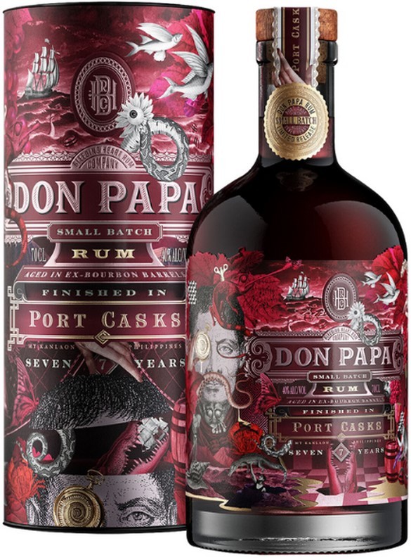Don Papa Port Cask 40% vol. 0,7l in GP