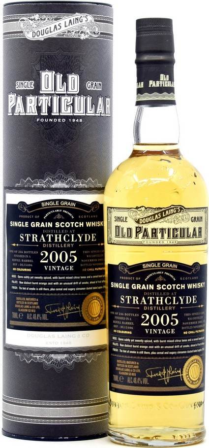 Old Particular Strathclyde 16 Years Old Single Grain 0,7l