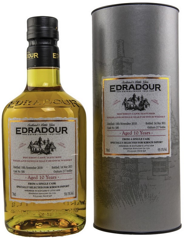 Edradour 2010/2021 - 10 y.o. - Bourbon Cask #380