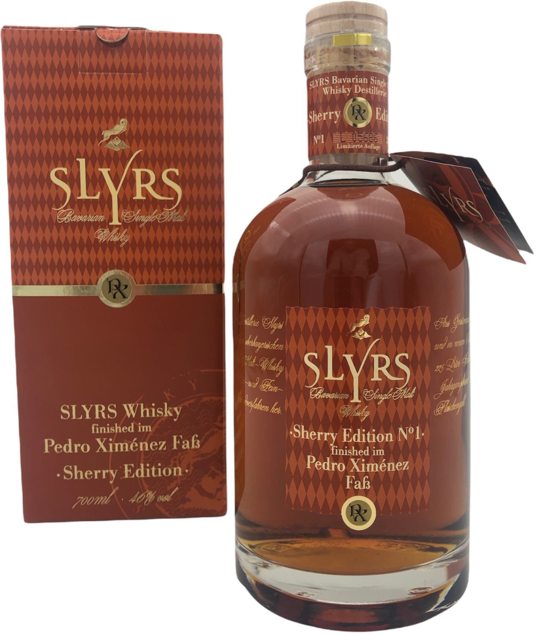 Slyrs Sherry Edition Nr. 1 Pedro Ximénez Sherry Edition 0,7l