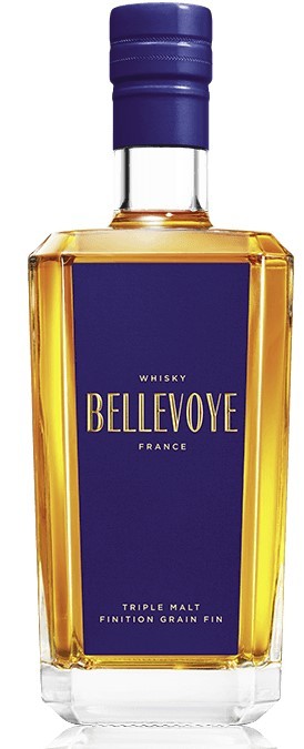 Bellevoye Whisky Fine Grain finish Triple Malt (blue)