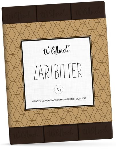 Wildbach Zartbitter 62% Kakao 70g