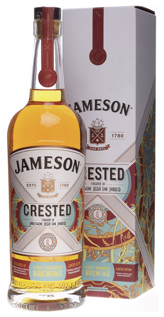 Jameson Crested Eight Degrees 0,7 Liter 45 % Vol.