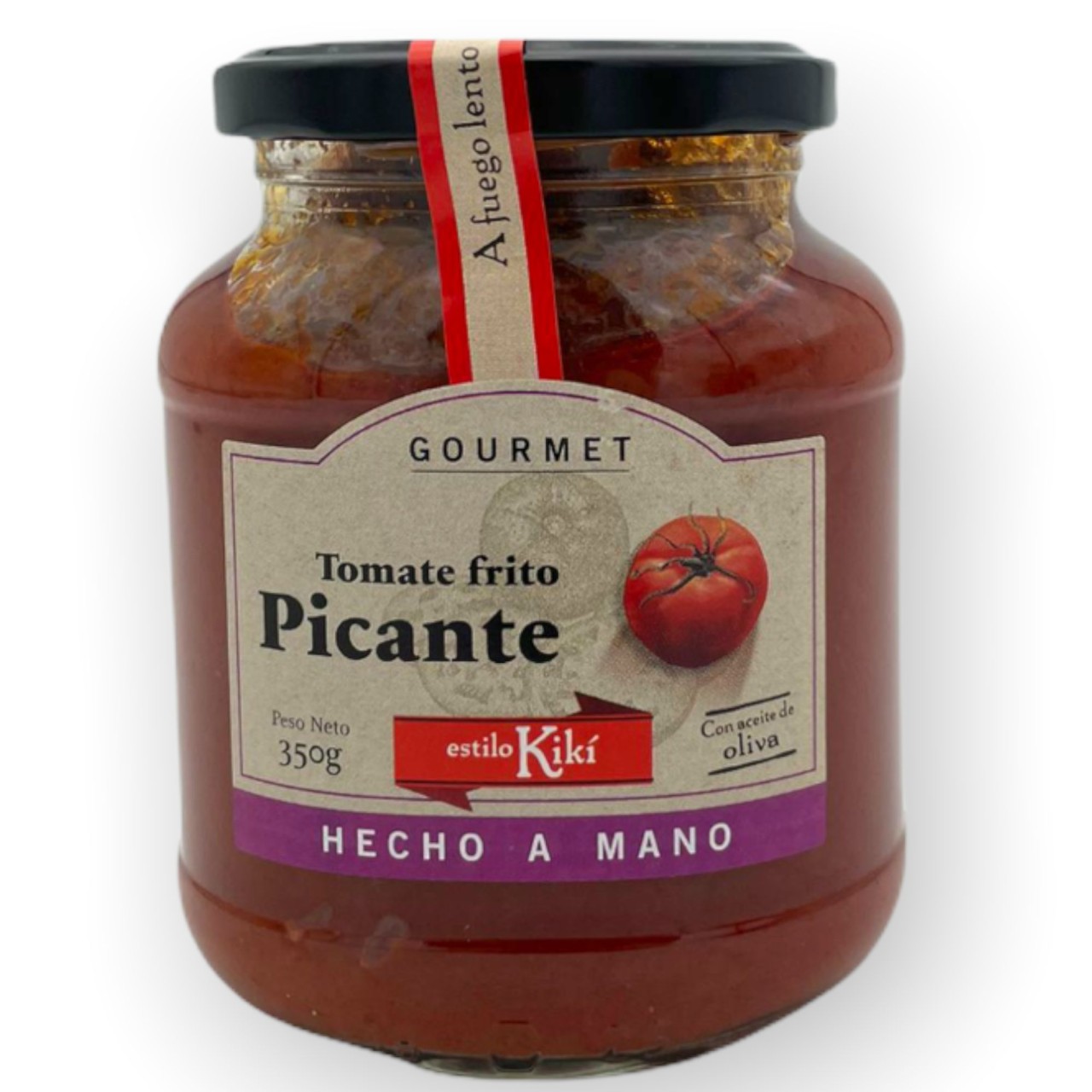 Kiki Tomato Frito Picante 350g
