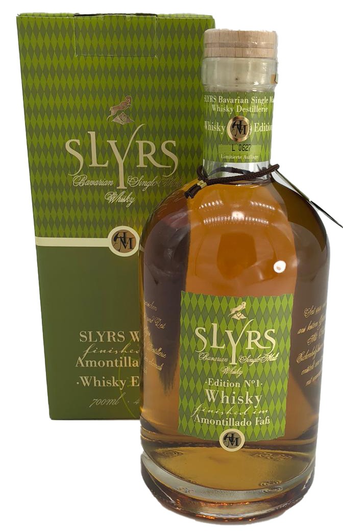 Slyrs Single Malt Amontillado Faß - Whisky Edition 1st - 0,7l - LIMITIERTE AUFLAGE -