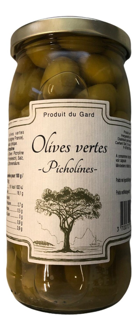 Olives Vertes -Picholines- 350g