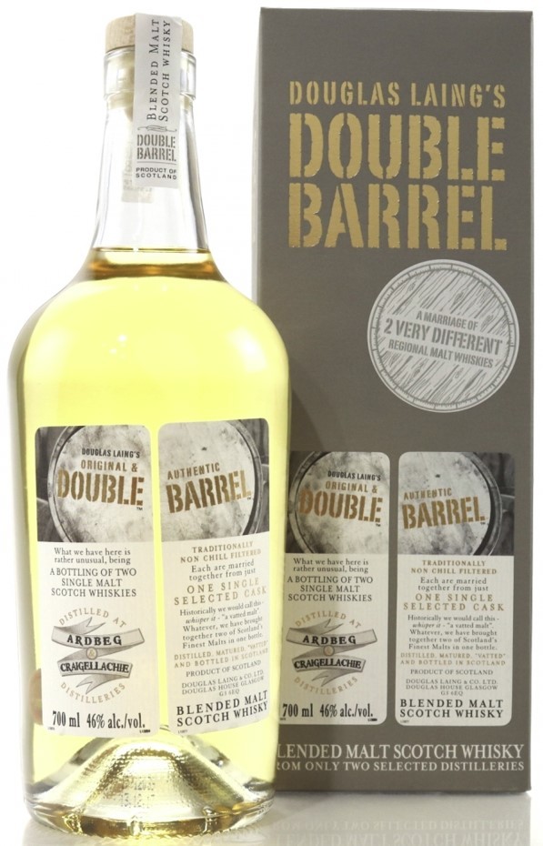 Douglas Laing´s Lowland & Speyside Double Barrel 0,7l