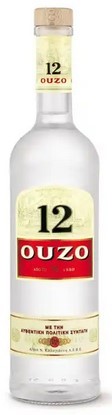 Ouzo 12 Aperitif aus Griechenland 0,7l