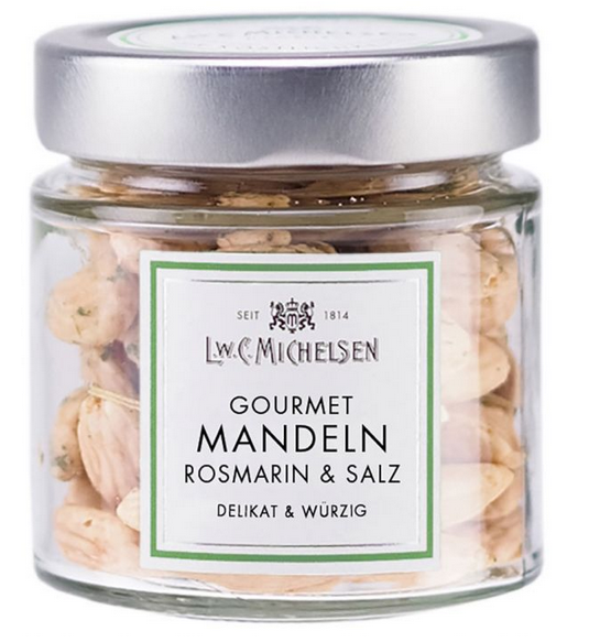 Gourmet Mandeln Rosmarin & Salz 100g