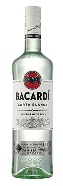 Bacardi Carta Blanca weisser Rum Bahamas 0,7l