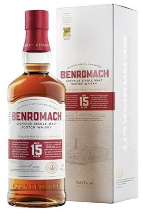 Benromach 15 years old 43%vol.