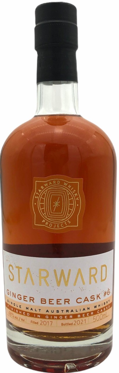 Starward Ginger Beer Cask 6 Australian Single Malt Whisky 0,5l