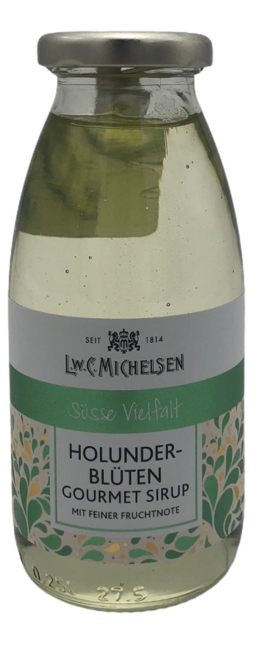 L.W.C. Michelsen Holunderblüten Gourmet Sirup 350g