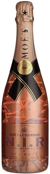 Moët & Chandon N.I.R. Dry Rosé Champagner (0.750 l)