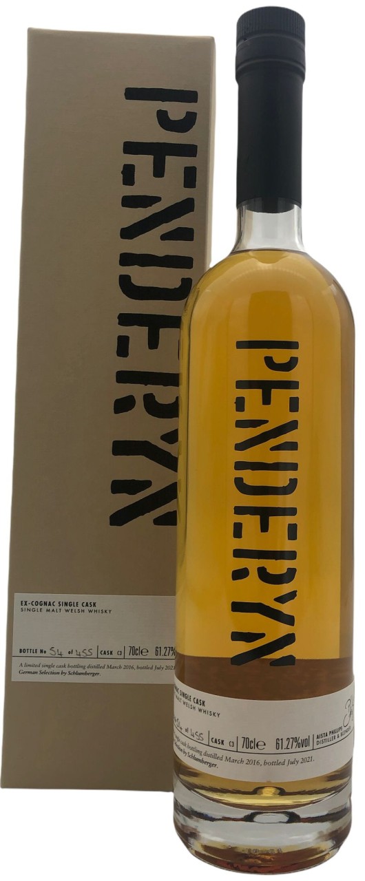 Penderyn Distillery Single Cask Cognac 60%vol