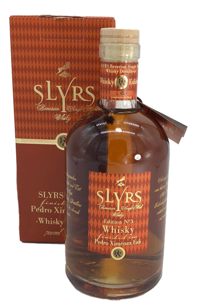Slyrs Single Malt Pedro Ximénez Faß - Whisky 3. Edition - LIMITIERTE AUFLAGE -