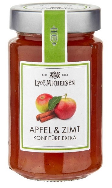 L.w.C. Michelsen Apfel und Zimt Konfitüre 280g