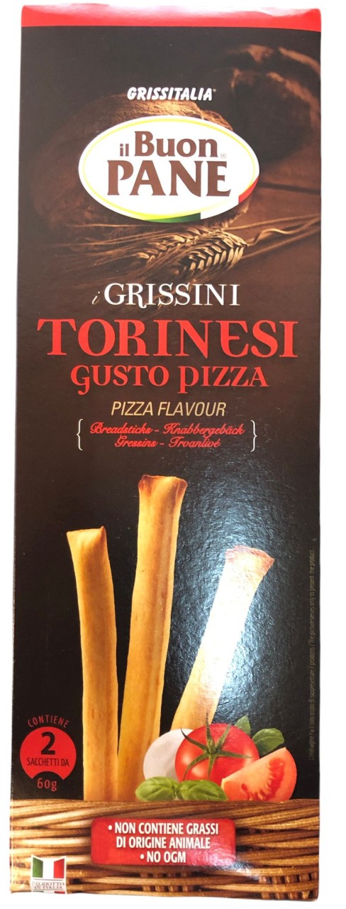Grissini Torinesi Pizza 120g