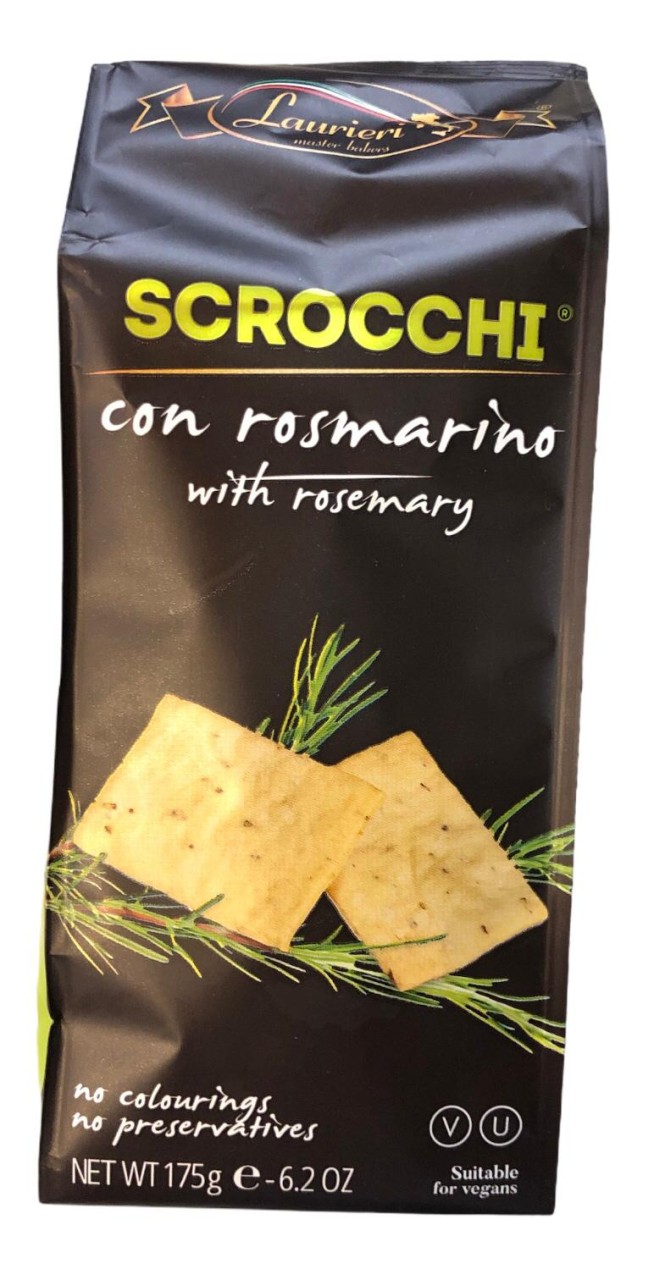 Laurieri Scrocchi con Rosmarino - with rosemary 175g