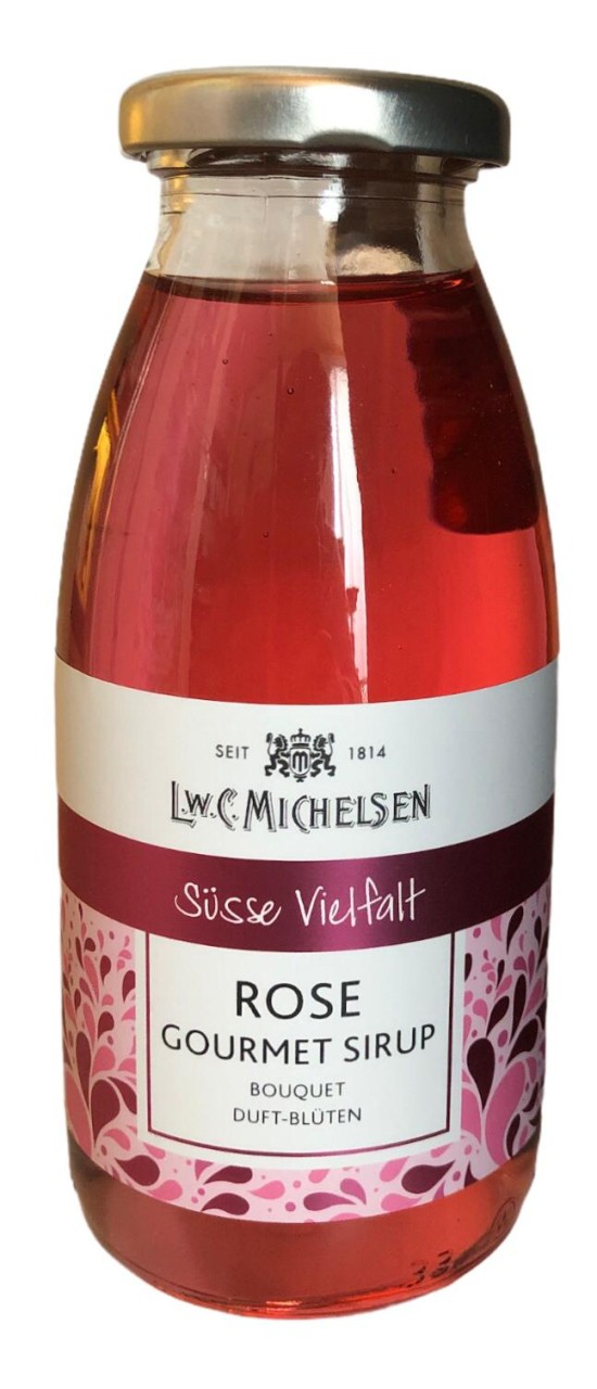 L.W.C. Michelsen Rose Gourmet Sirup 350g