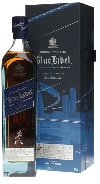 Johnnie Walker Blue Label City of the Future London 2220 Edition 0,7 Liter 40 % Vol.