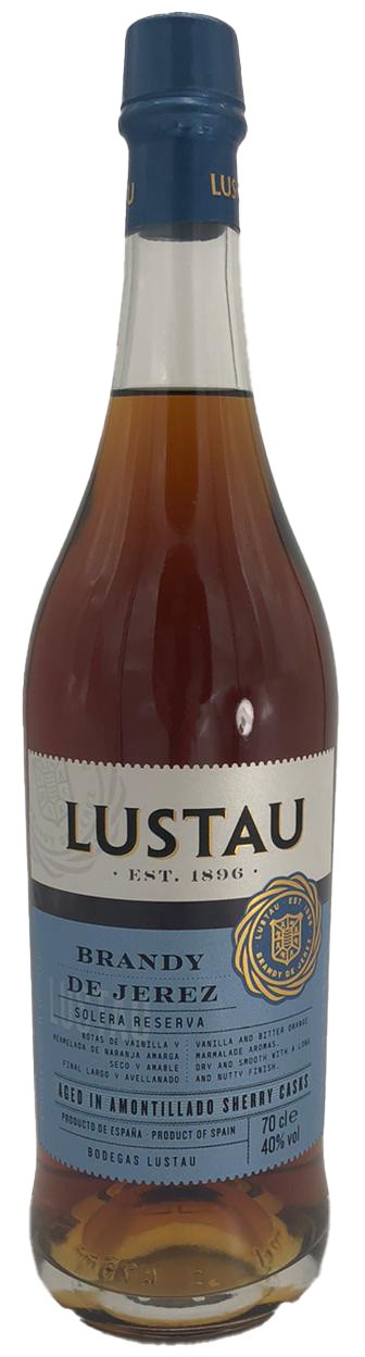 Lustau Brandy De Jerez Solera Reserva aged in Amontillado Sherry Cask