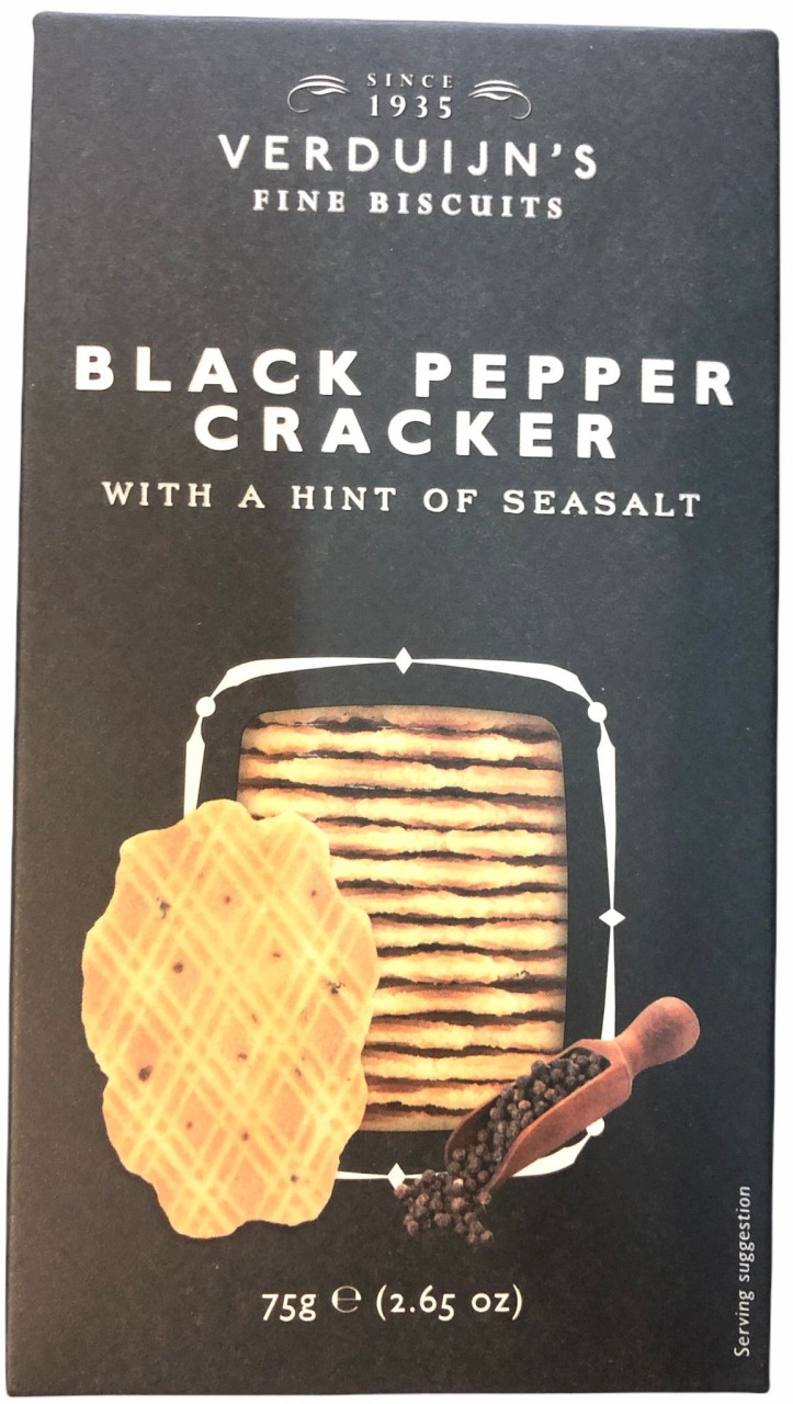 Verduijn´s Black Pepper Cracker 75 g