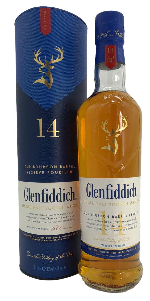 Glenfiddich 14 Years Old Bourbon Barrel