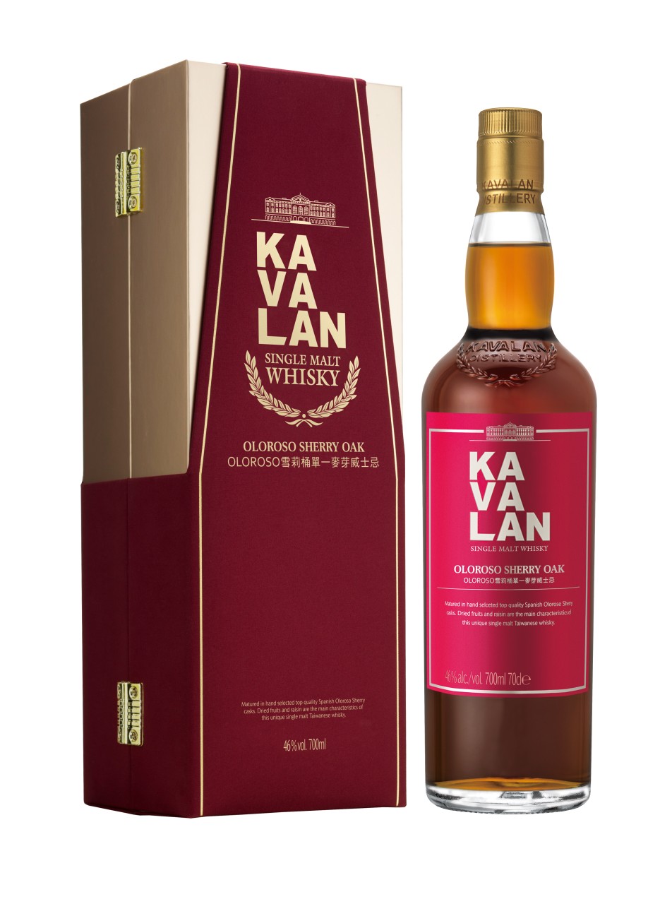 Kavalan Oloroso Sherry Oak 46%vol Taiwanesischer Whisky 0,7l