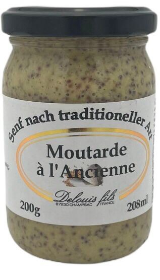 Moutarde á l´Ancienne Senf nach alter Art 200 g