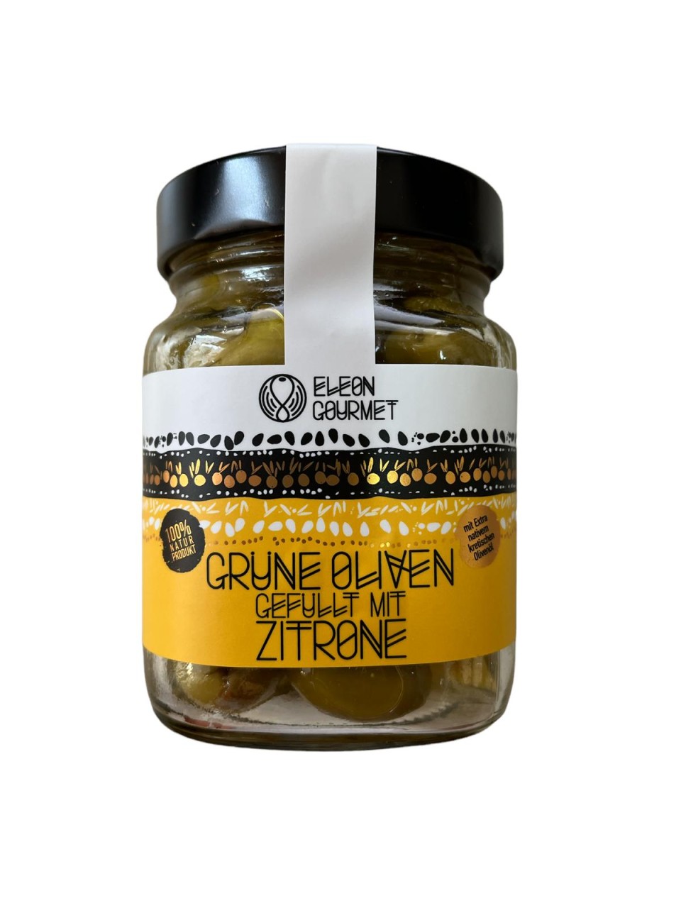Eleon Grüne Oliven gefüllt mit Zitrone 390 g