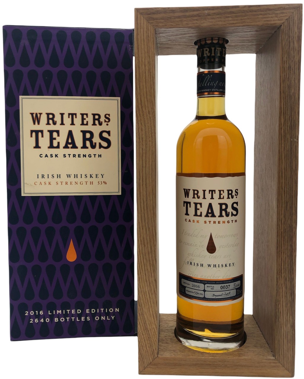 Writer´s Tears Cask Strength 2016 Limited Edition 2640 Bottles only 53%vol.