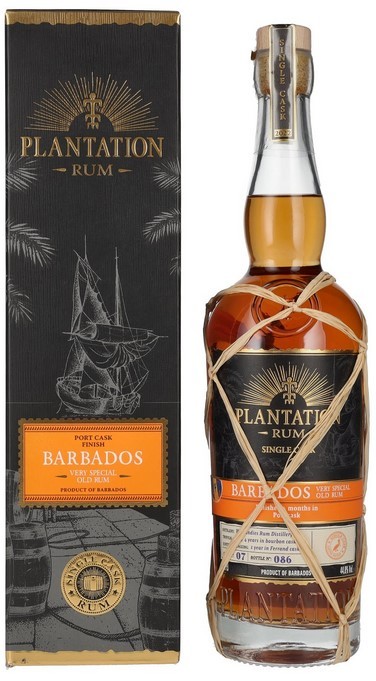 Plantation Barbados Port Cask Finish Very Special Old Rum 0,7l