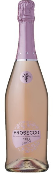 Val d´Oca Prosecco Rosé Millesimato Extra Dry 0,75l