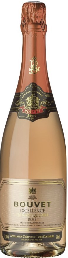 Bouvet Cremant de Loire Rosé Excellence Schaumwein 0,75L