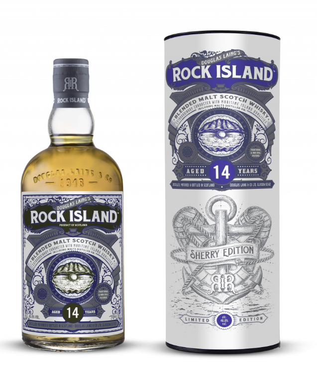 Rock Island Sherry 14 Y.O. Island Blended Malt 0,7l 46,8 % vol.