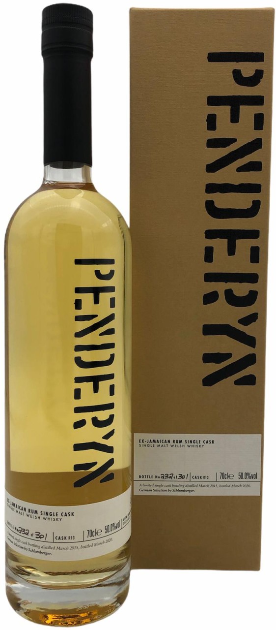 Penderyn Single Cask Ex-Jamaican Rum 50% vol. 0,7l