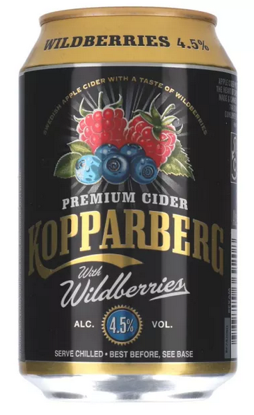 Kopparberg Wildberries 4,5% 0,33 ltr. inkl. DPG Pfand