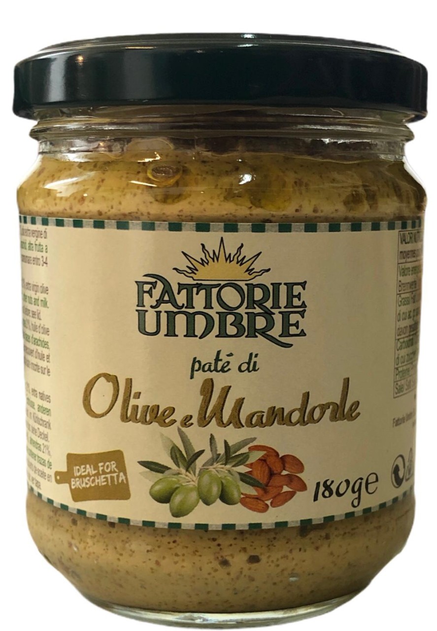 Fattorie Umbre paté di Olive e Mandorle 180g