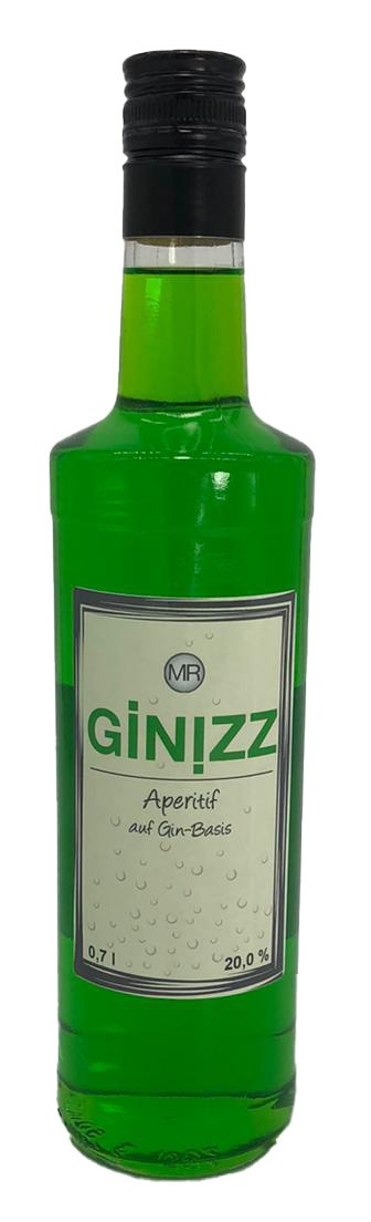 Ginizz Aperitif auf Gin-Basis
