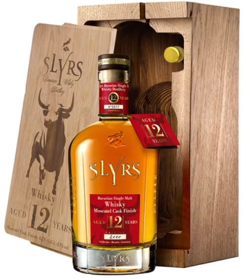 SLYRS Single Malt Whisky Aged 12 Years Moscatel Cask Finish 0,7l