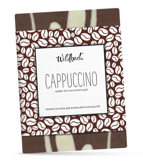 Wildbach Schokolade Cappuccino in Schokolade 28%/38% 70g