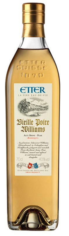 Original Etter Vieille Poire Williams 70cl, 40% Vol.