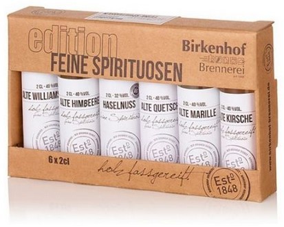 Birkenhof Tasting-Set Edition "Feine Spirituosen" 32-40 % Vol 6x2cl
