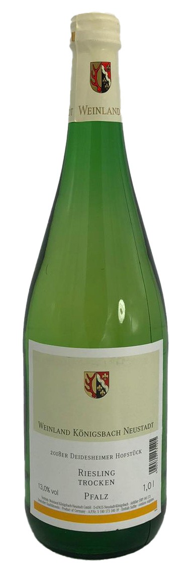 Weinland Königsbach Neustadt Riesling Weißwein 1 Liter 2018