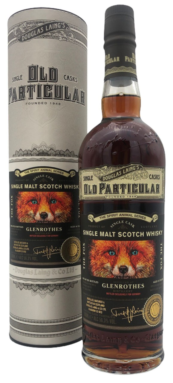OLD PARTICULAR Spirit Animal Glenrothes 16 Years Old