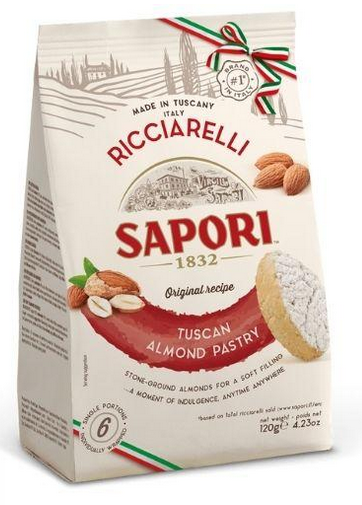 Sapori Ricciarelli Almond Pastry 120g