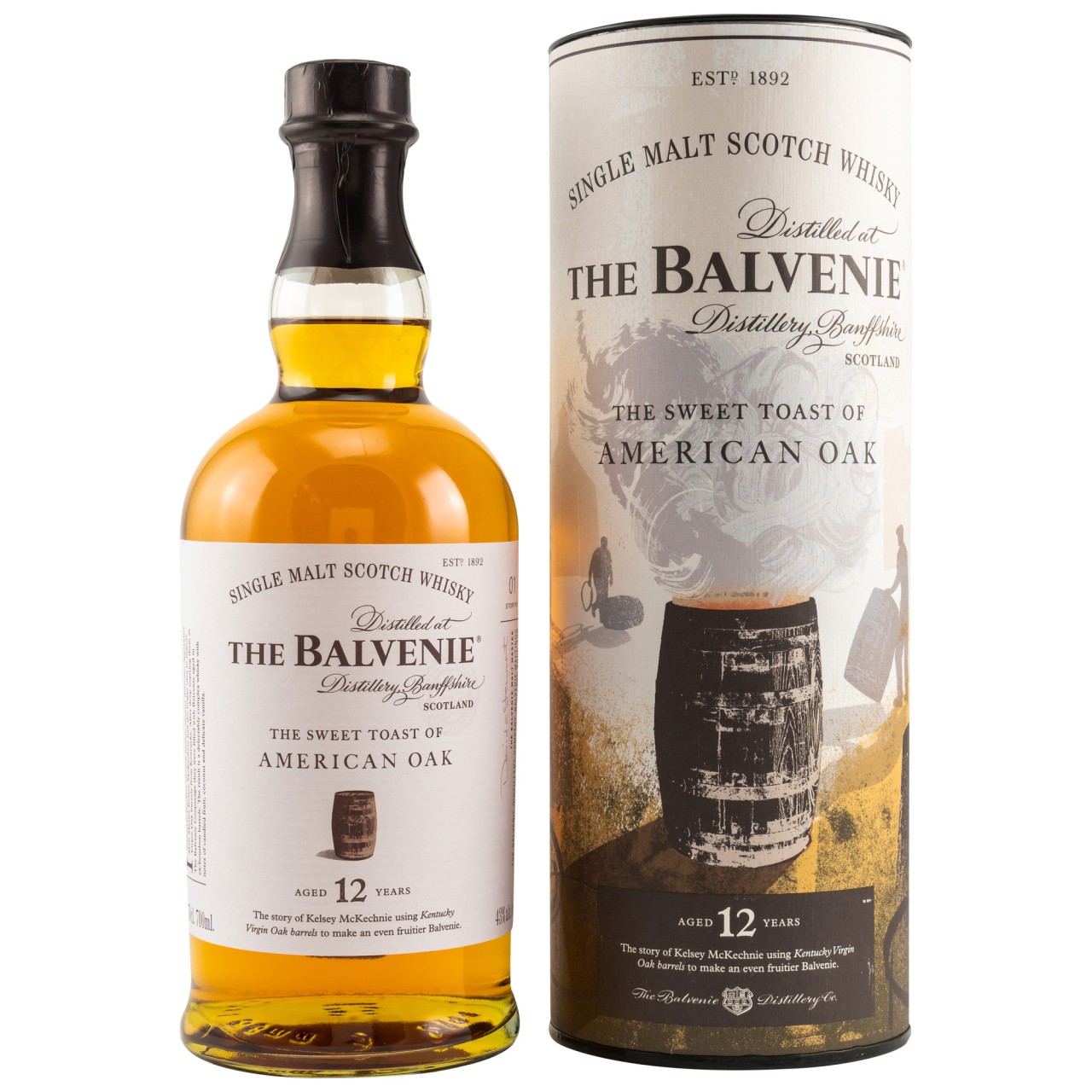 Balvenie 12 y.o. The Sweet Toast of American Oak 0,7l